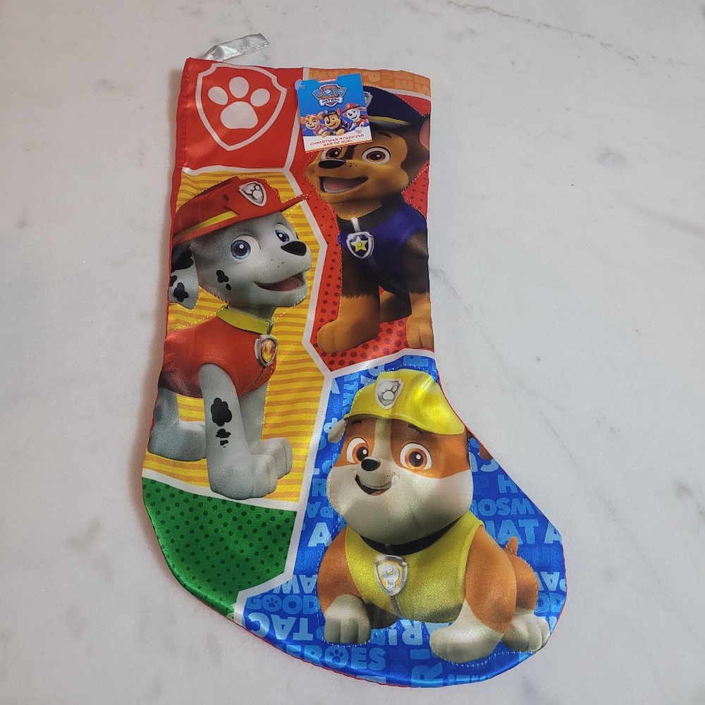 Nickelodeon 18"Paw Patrol Christmas stocking